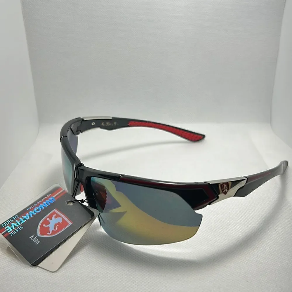 Khan Mens Mirrored Sunglasses